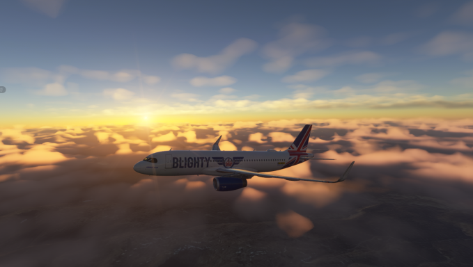 G-BRIG Blighty Virtual Airlines A320