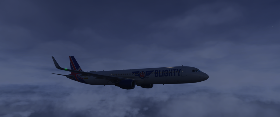 G-BREG Blighty Virtual Airlines Airbus A321