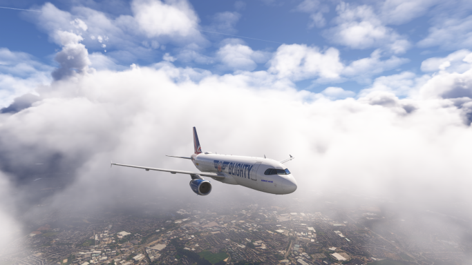 G-BRIE Blighty Virtual Airlines Airbus A320-232