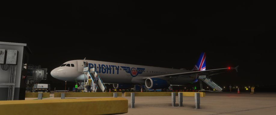 G-BREH Blighty Virtual Airlines Airbus A321
